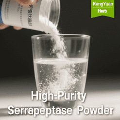 High-Purity Serrapeptase Powder 80,000 SPU | Bulk Supplier & Lab-Certified (FDA/GMP)