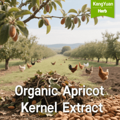 Organic Apricot Kernel Extract | Standardized Amygdalin Supplier - Kangyuan Herb